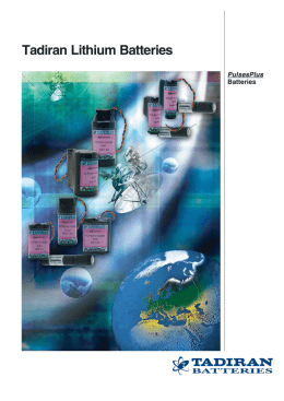 Lithium Batteries PulsePlus Brochure