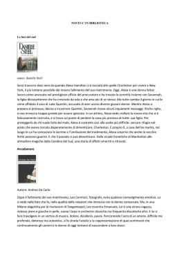 Sono trascorsi dieci anni da quando Alexa Hamilton si &egrave; lasciata