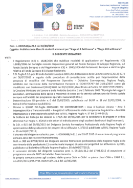 IISS EUCLIDE Costruzioni, Ambiente e Territorio Trasporti e Logistica