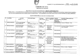 ALLEGATO "A" ALLA DETERMINAZIONE N. /1 5