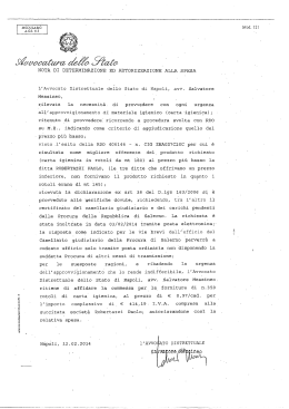 Determine 1-8_2014 - Avvocatura dello Stato