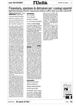 l`Unit&agrave; - Forum delle Associazioni Familiari