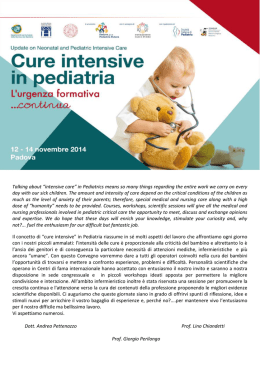Talking about &ldquo;intensive care&rdquo; in Pediatrics means so many things