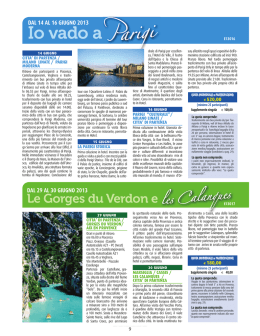 le gorges du verdon e les calanques