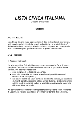 qui - Lista Civica Italiana