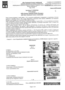 scarica - LCM Rottami