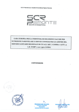 Convenzione FRESENIUSI KABI ITALIA LOTTI 16-17