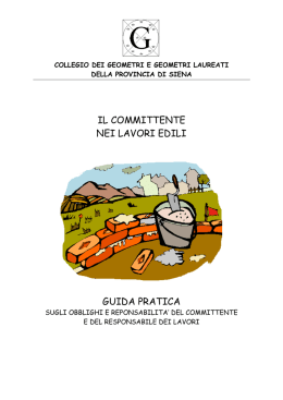 vademecum committente - Collegio dei Geometri della provincia di