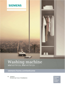 Washing machine - Migros