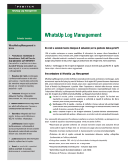 WhatsUp Log Management