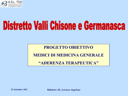 L. Angelone - CARD Confederazione Associazioni Regionali di