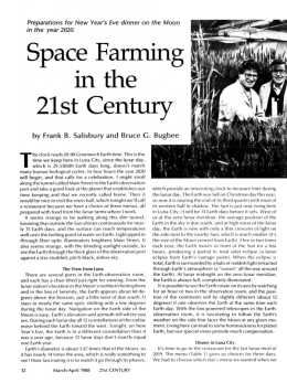Space Farming - 21st Century Science & Technology