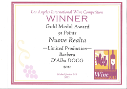 WINNER - NUOVE REALT&Agrave;