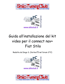 6. installazione del kit video