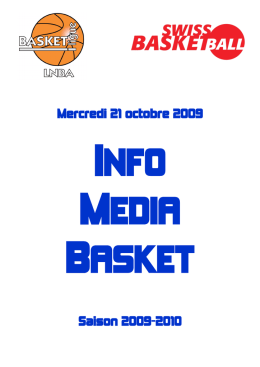 Mercredi 21 octobre 2009 Saison 2009-2010