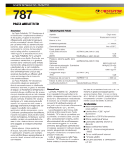 PASTA ANTIATTRITO - AW Chesterton Company