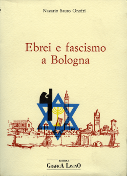 Ebrei e fascismo a Bologna PDF