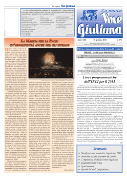 n. 274 - 16 gennaio 2013