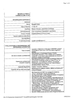 Quaglia - Ospedale Luigi Sacco