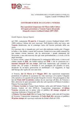 Due esposizioni temporanee del Museo delle Culture di Lugano