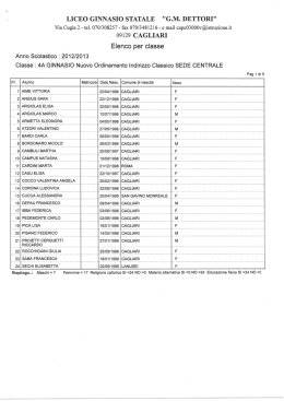 Leggi - Liceo Classico Dettori
