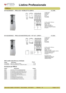 FAS &ndash; Listino 2015 Release 19