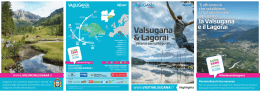 Pieghevole Valsugana e Lagorai - Azienda per il Turismo