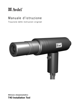 Manuale d`istruzione