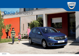 Dacia Sandero - premiere srl