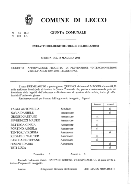 COMUNE DI LECCO - Logo del comune