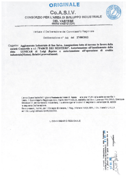 Delibera n. 141 del 27/08/2012