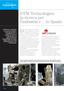 DTM Technologies - Camera di Commercio di Modena