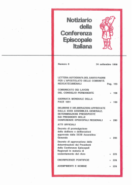 Numero 8 24 settembre 1990 LETTERA AUTOGRAFA DEL SANTO