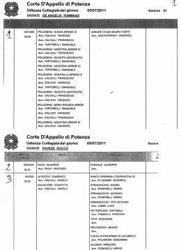 [А - Ordine degli Avvocati di Matera