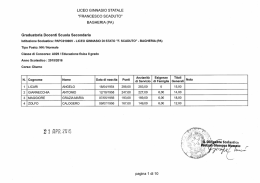 LICEO GINNASIO STATALE "FRANCESCO SCADUTO" BAGHERIA