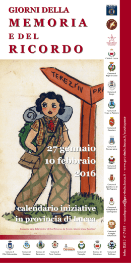 depliant giorni memoria e ricordo 2016