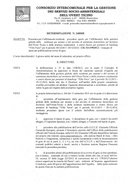 cqnsuàrziointercqmunale. per la (gestiùne 1 ` `
