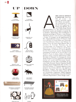 A Milano il design diffuso