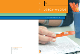 USI&Carriere 2006 - USI