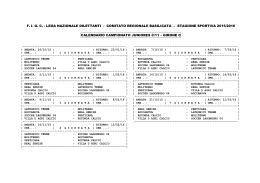 Gir. C - FIGC Basilicata