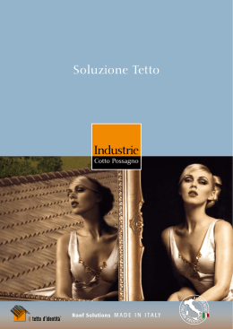 Soluzione Tetto - Industrie Cotto Possagno