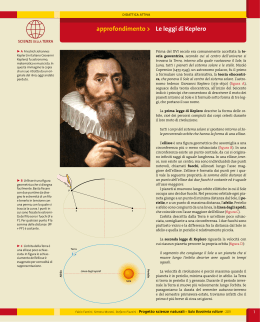 approfondimento > Le leggi di Keplero