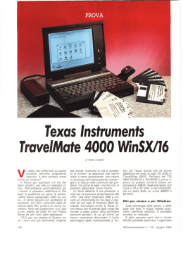 Texas Instruments TravelMate 4000 WinSXlJ6