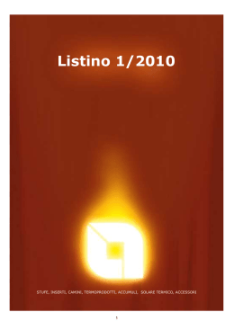 listino ita nuovo - Building center