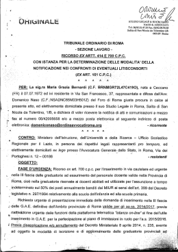 Notificazione per pubblici proclami