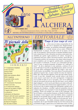 Nov 2011 - Gente di Falchera