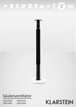 S&auml;ulenventilator