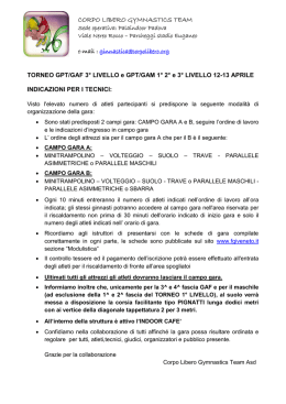 Torneo GpT 3&deg; livello GAF-GAM - Padova (PD) 12