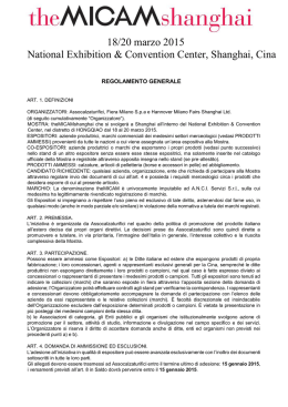 SH_2015 Regolamento Generale