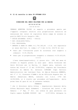 verbale aggiudicazione rampa pontile NATO